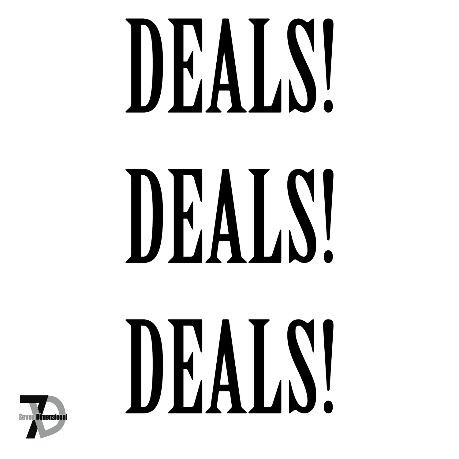 DEALS! DEALS! DEALS!🔥